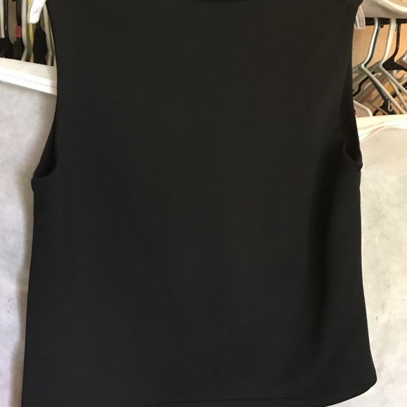 Black Moto Inspired Vest-A - Picture 5 of 7